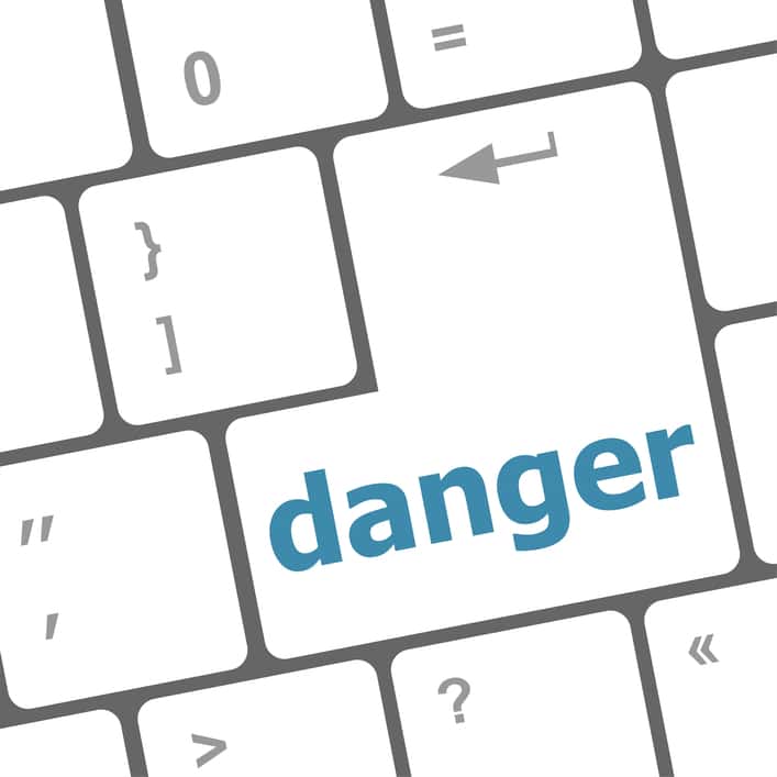 danger word on computer key security concept sizeS copy 2