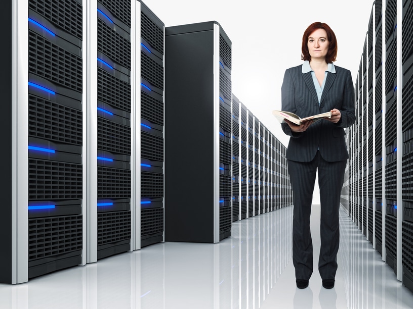 stockfresh 1480560 virtual server 3d and woman sizeS