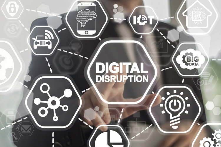 digital disruption affects IT services